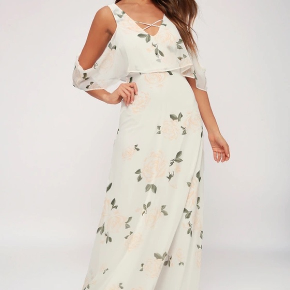 Lulu’s Floral Perfect Dress
